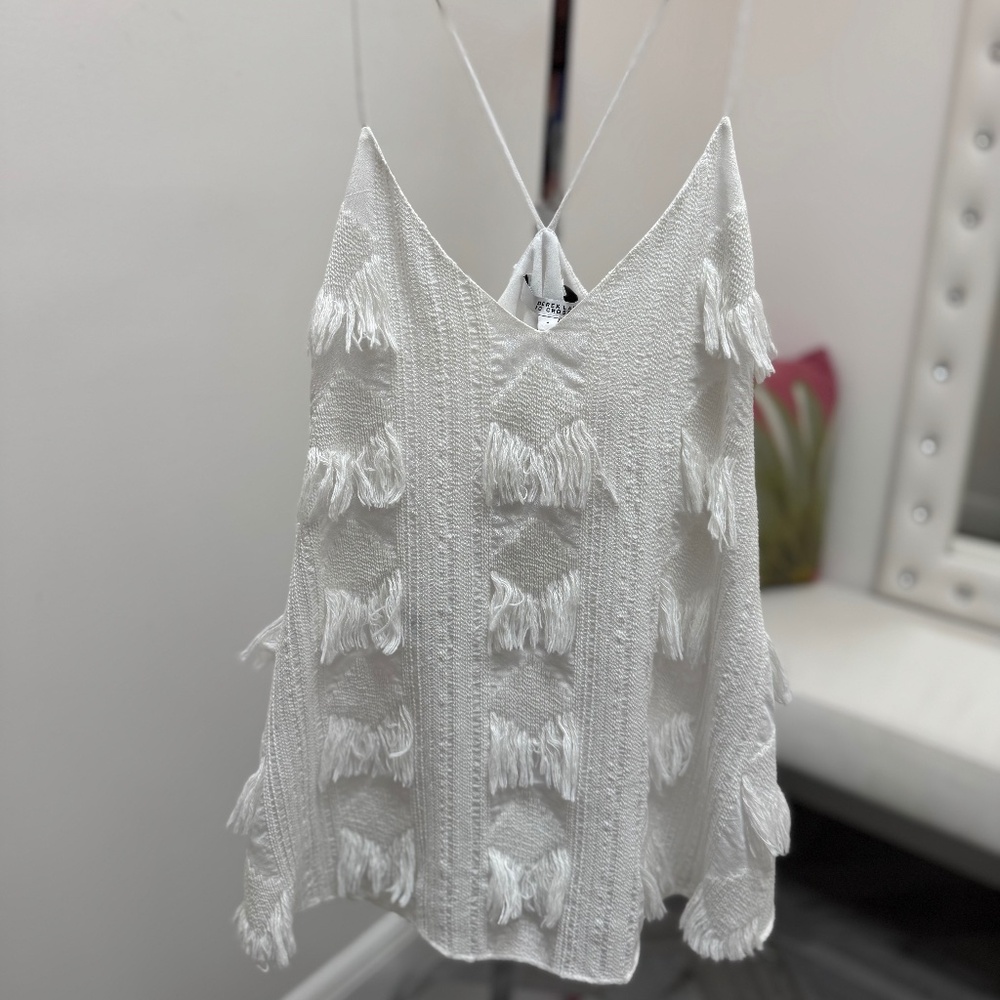 Derek Lam 10 Crosby White Tank Top Size 4
